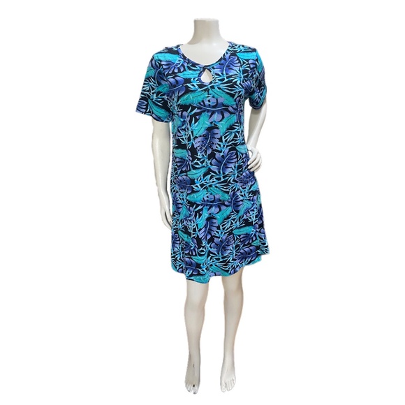 Tropical Leaf Print Batas - Picture 1 of 3